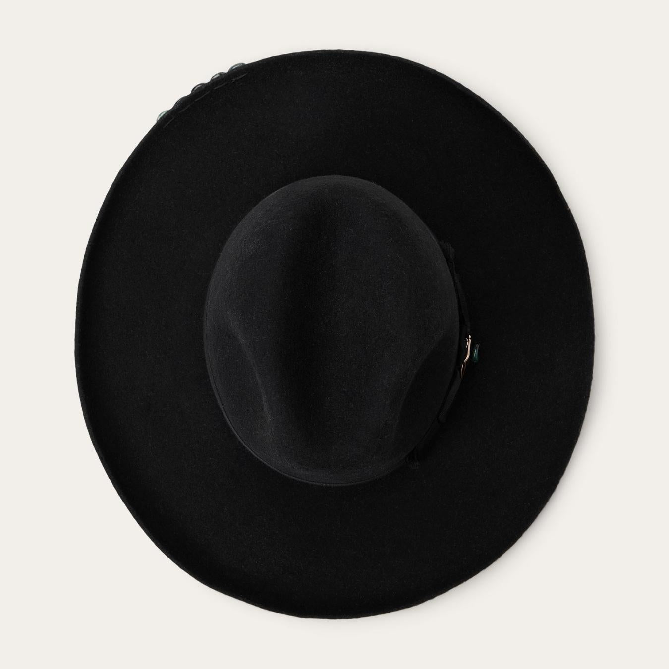 Men/Women Fedora Stetson Eureka Black