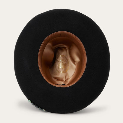 Men/Women Fedora Stetson Eureka Black