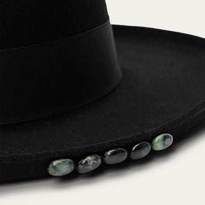 Men/Women Fedora Stetson Eureka Black