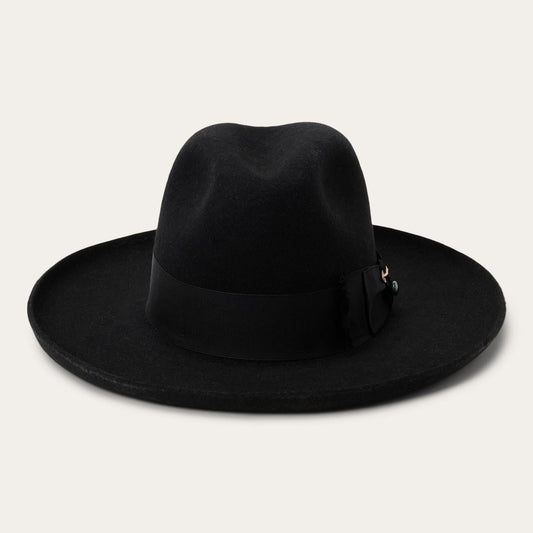 Men/Women Fedora Stetson Eureka Black
