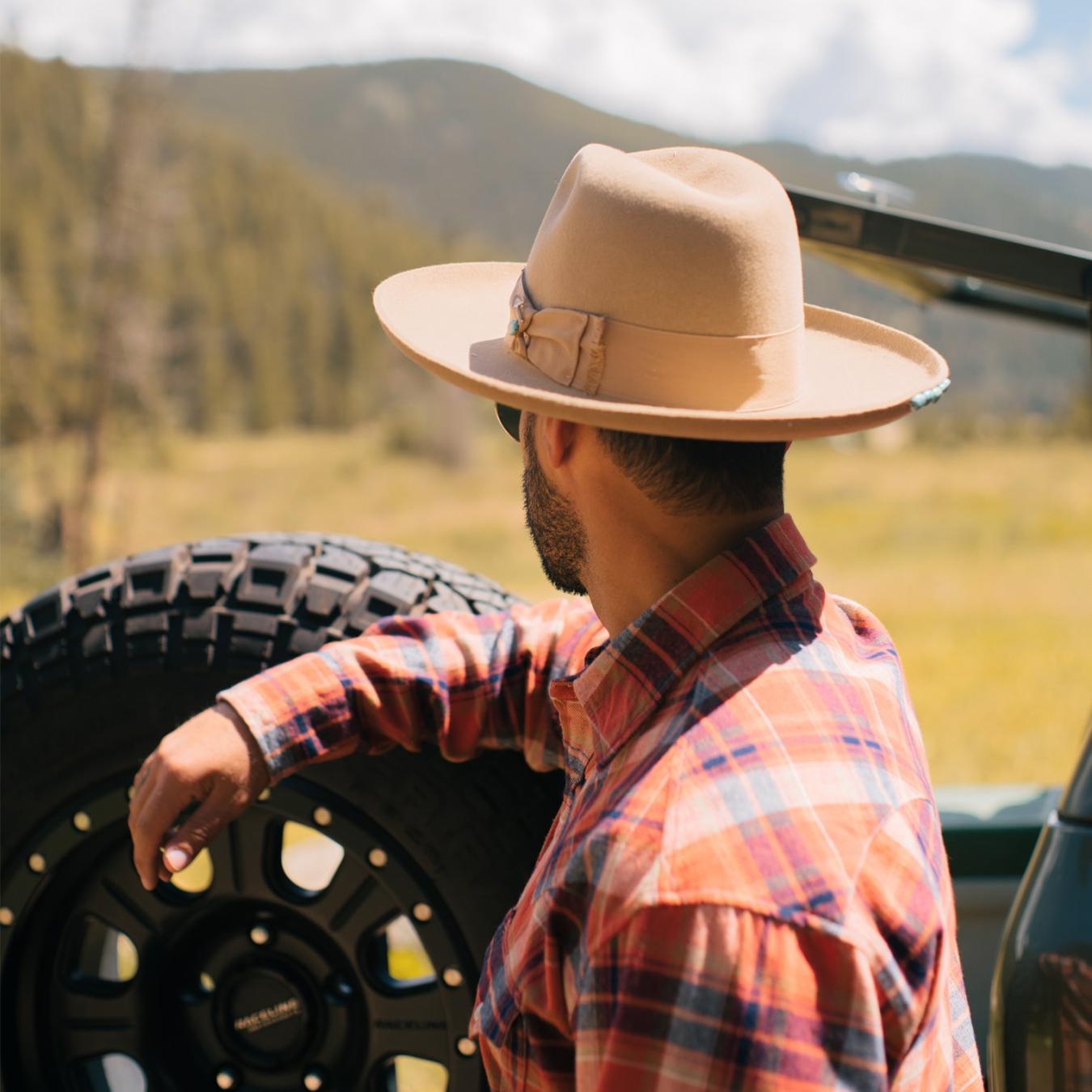 Men/Women Fedora Stetson Eureka Stone