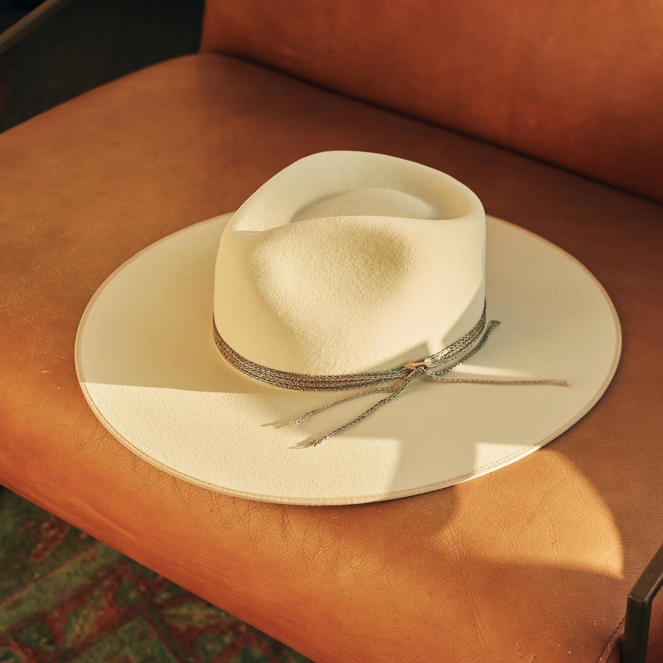 Men/Women Fedora Stetson Hardrock Bone
