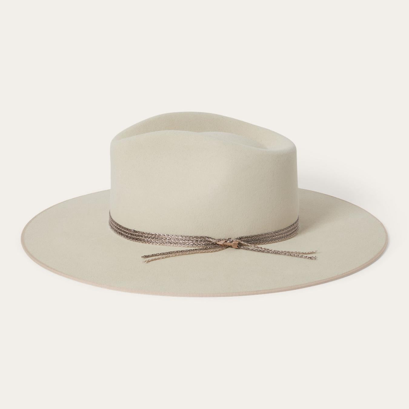 Men/Women Fedora Stetson Hardrock Bone