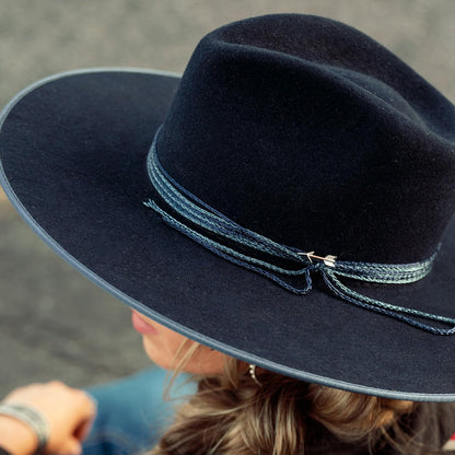 Men/Women Fedora Stetson Hardrock Navy