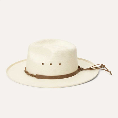 Men/Women Fedora Stetson Helena Straw Fedora Natural