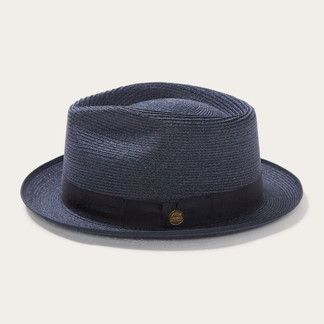 Men/Women Fedora Stetson Inwood Hemp Fedora Navy