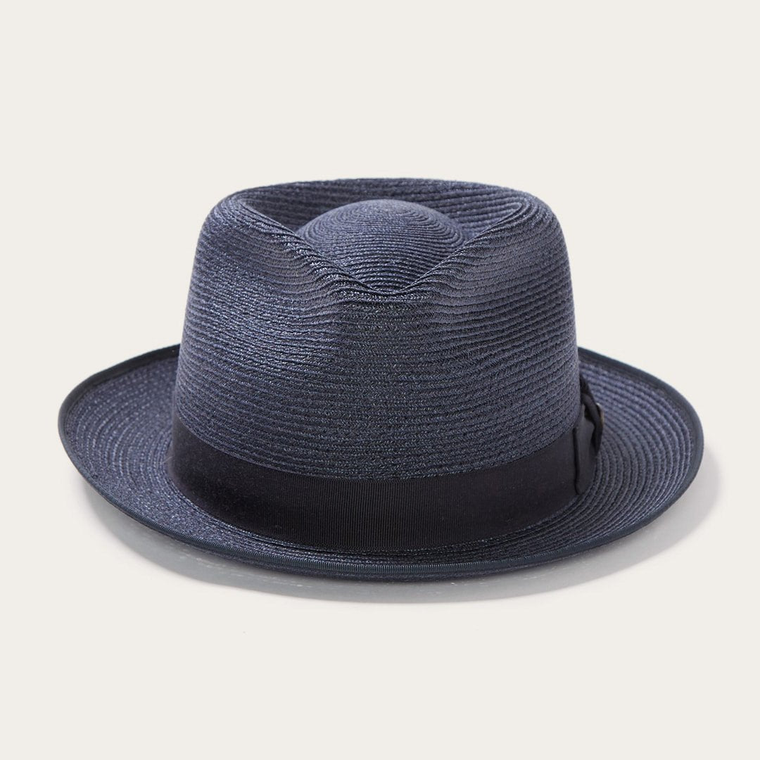 Men/Women Fedora Stetson Inwood Hemp Fedora Navy