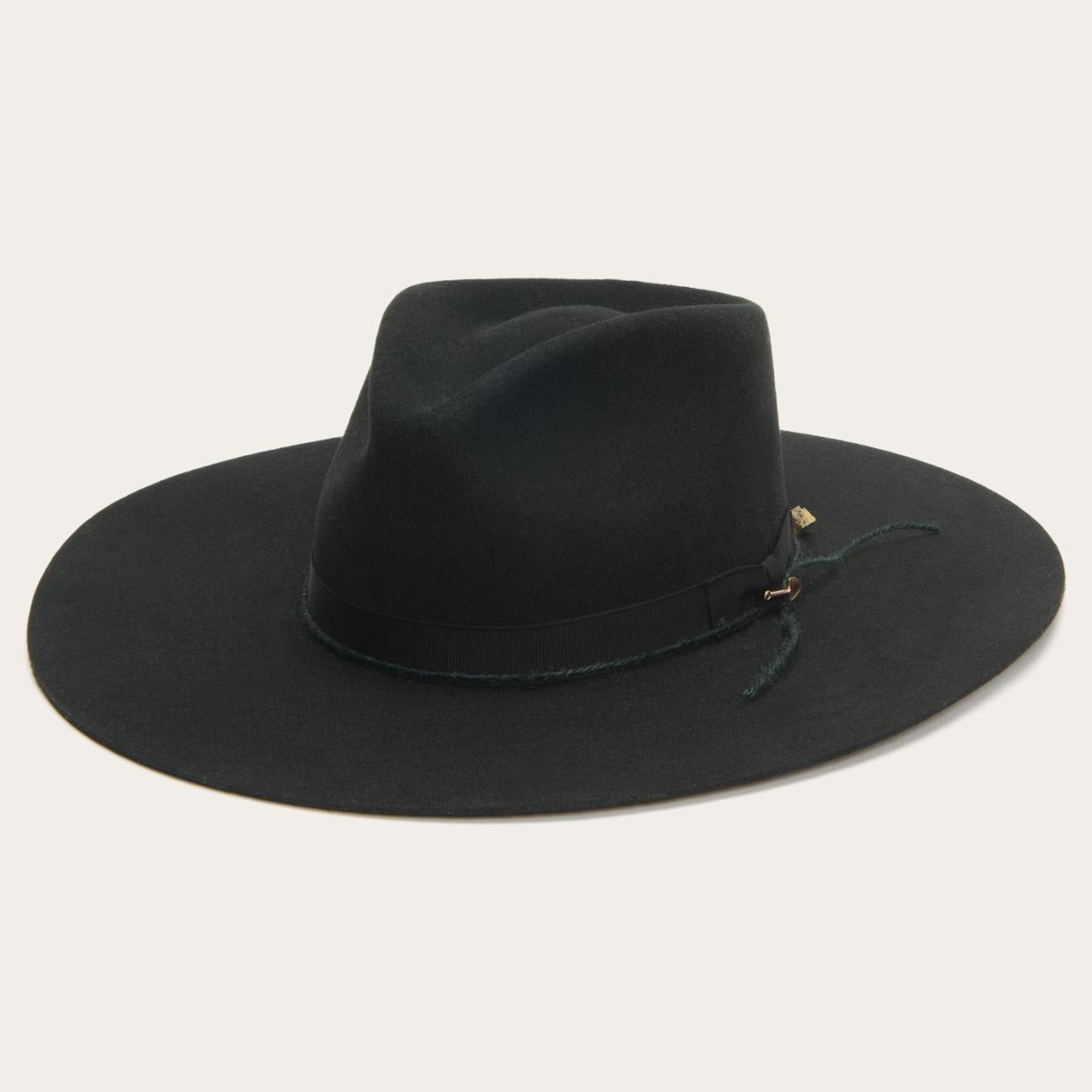 Men/Women Fedora Stetson JW Marshall Black