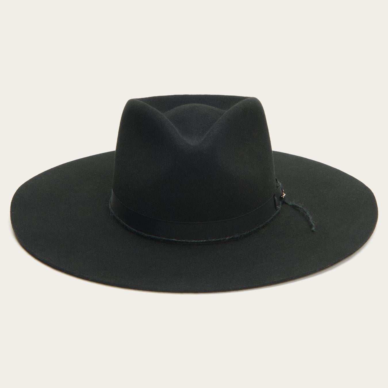 Men/Women Fedora Stetson JW Marshall Black