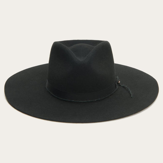 Men/Women Fedora Stetson JW Marshall Black