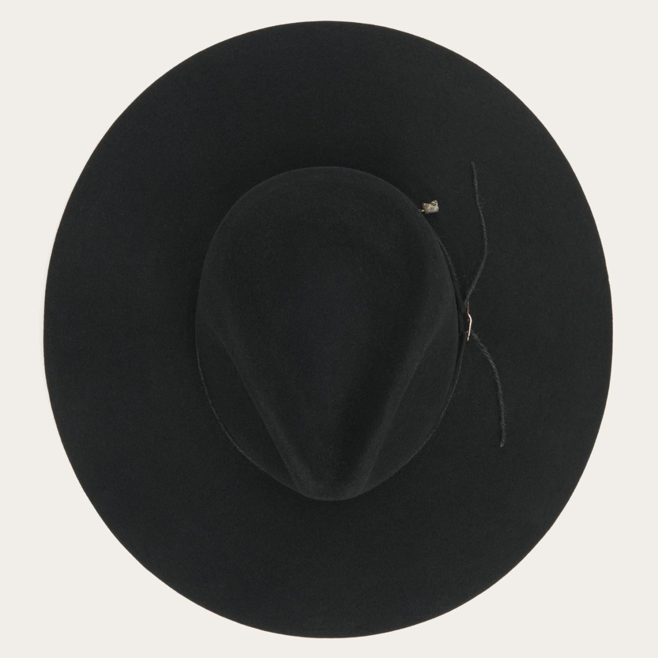 Men/Women Fedora Stetson JW Marshall Black