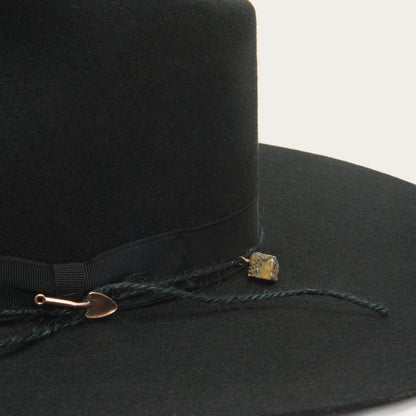 Men/Women Fedora Stetson JW Marshall Black