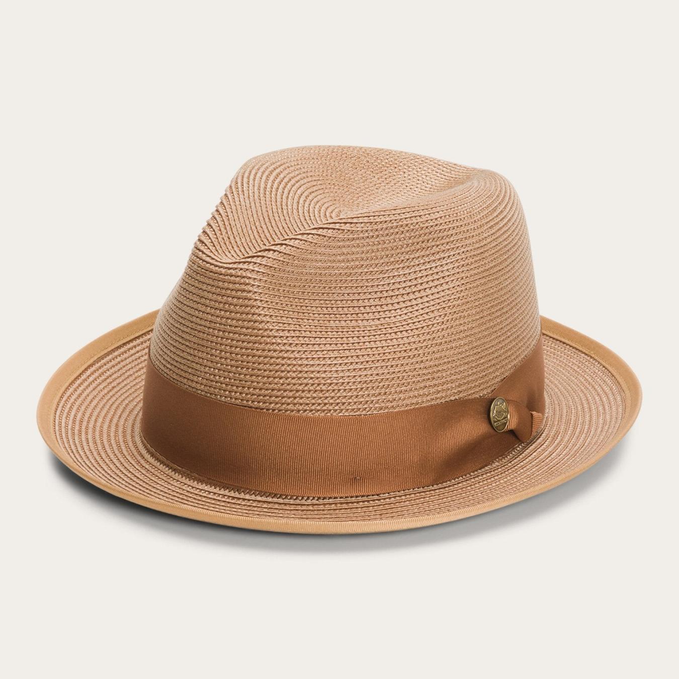 Men/Women Fedora Stetson Latte Milan Fedora Cognac
