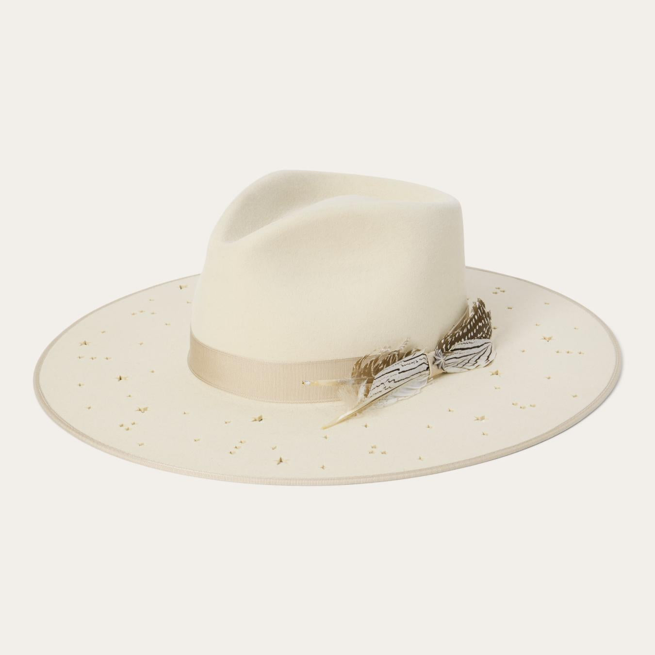 Men/Women Fedora Stetson Night Sky Fedora Bone