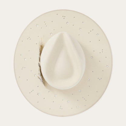 Men/Women Fedora Stetson Night Sky Fedora Bone