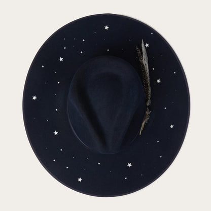 Men/Women Fedora Stetson Night Sky Fedora Navy