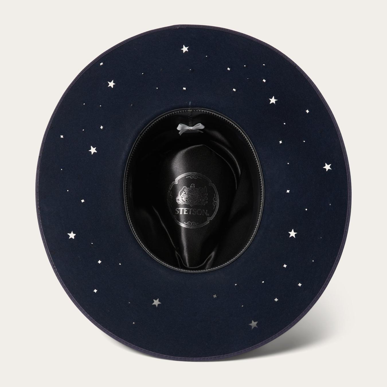 Men/Women Fedora Stetson Night Sky Fedora Navy