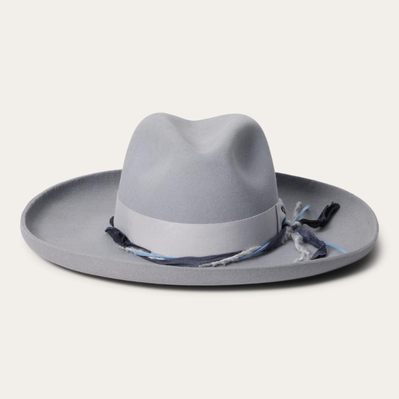 Men/Women Fedora Stetson Oceanus Fedora Light Grey