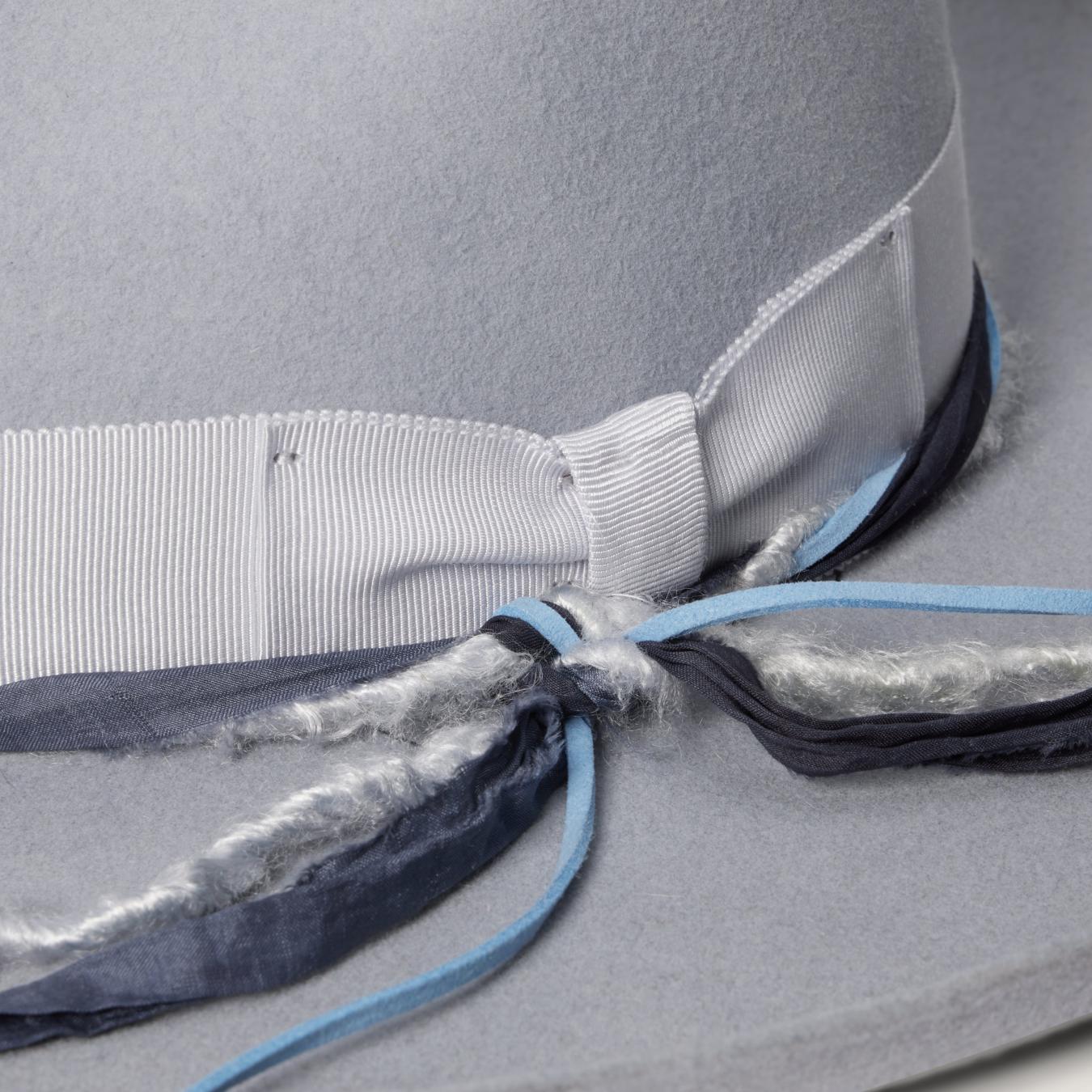 Men/Women Fedora Stetson Oceanus Fedora Light Grey