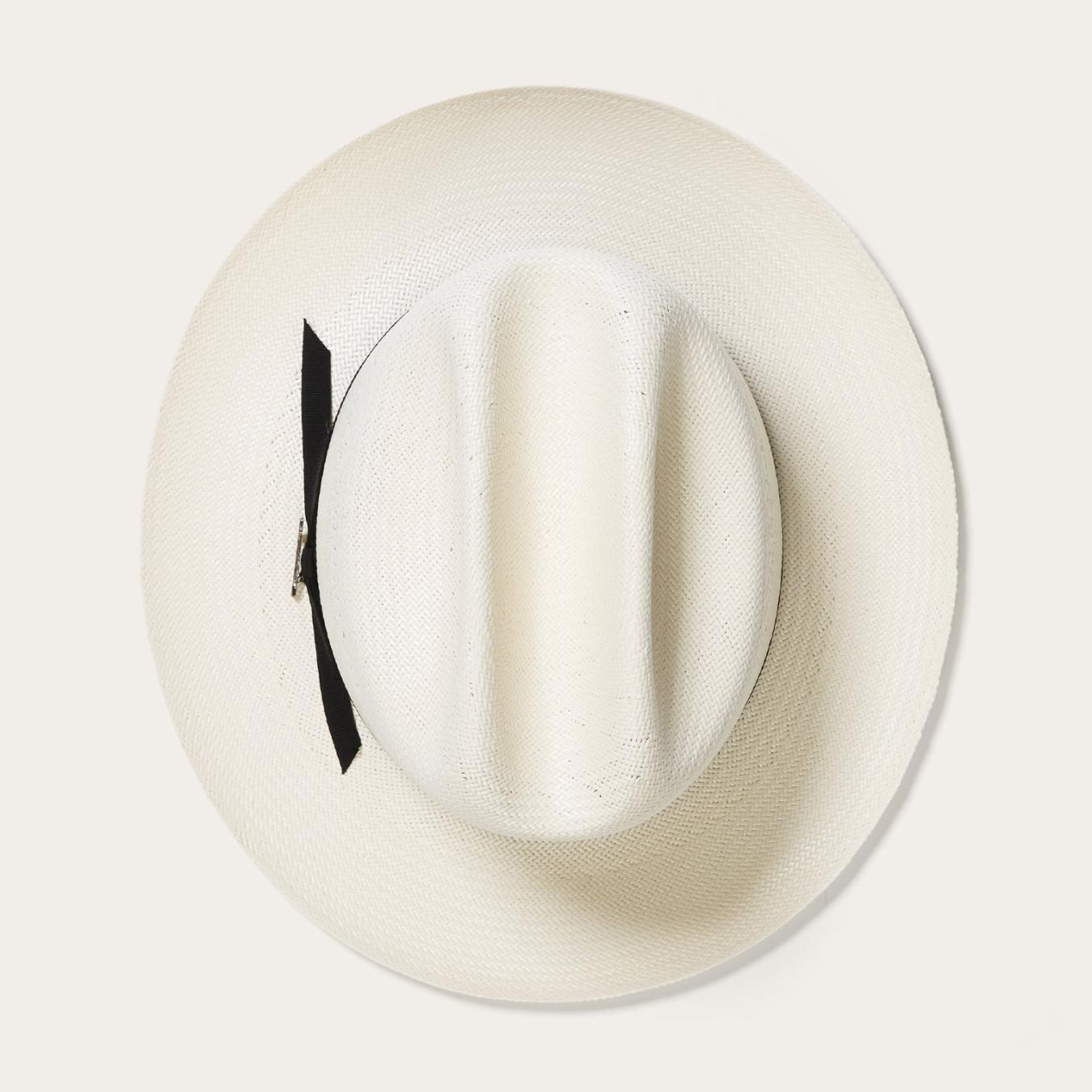 Men/Women Fedora Stetson Open Road 10X Straw Cowboy Hat Natural