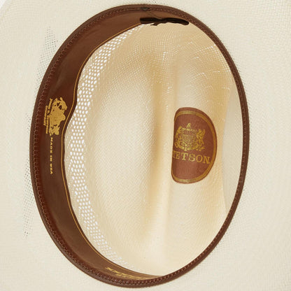 Men/Women Fedora Stetson Open Road 10X Straw Cowboy Hat Natural