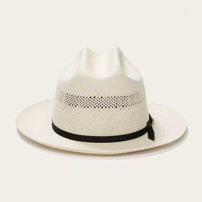 Men/Women Fedora Stetson Open Road 10X Straw Cowboy Hat Natural