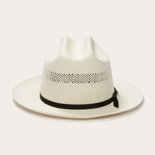 Men/Women Fedora Stetson Open Road 10X Straw Cowboy Hat Natural