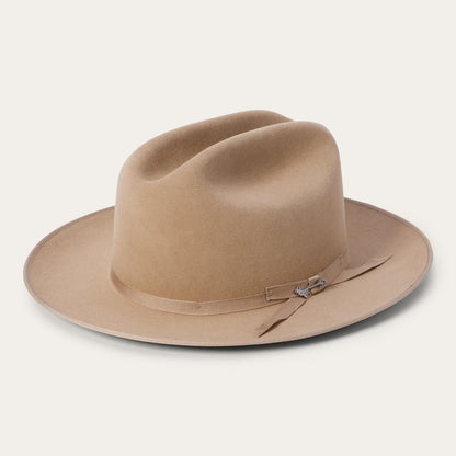 Men/Women Fedora Stetson Open Road 6X Cowboy Hat Fawn