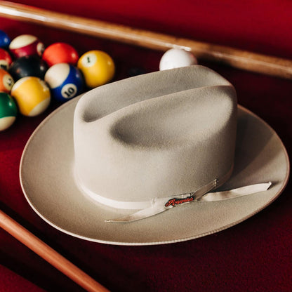 Men/Women Fedora Stetson Open Road 6X “Raygular” Edition Silverbelly