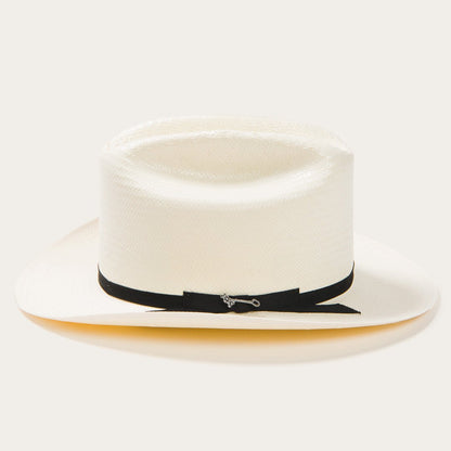 Men/Women Fedora Stetson Open Road 6X Straw Cowboy Hat Natural
