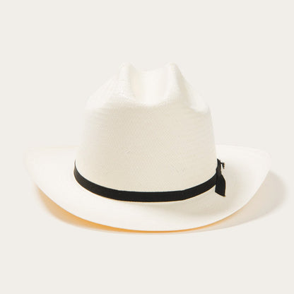 Men/Women Fedora Stetson Open Road 6X Straw Cowboy Hat Natural