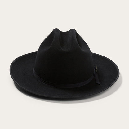 Men/Women Fedora Stetson Open Road Royal Deluxe Hat Black