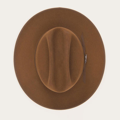 Men/Women Fedora Stetson Open Road Royal Deluxe Hat Cognac