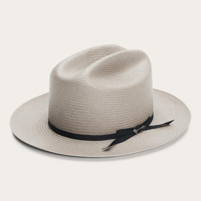Men/Women Fedora Stetson Open Road Straw Hat Taupe