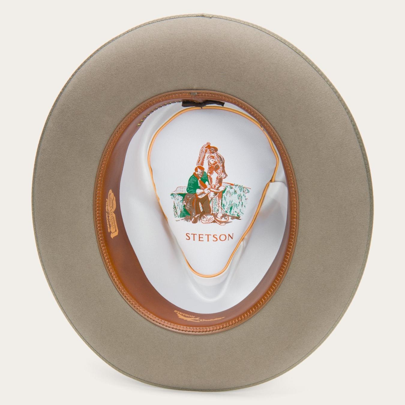 Men/Women Fedora Stetson Pure Stratoliner Phantom Grey