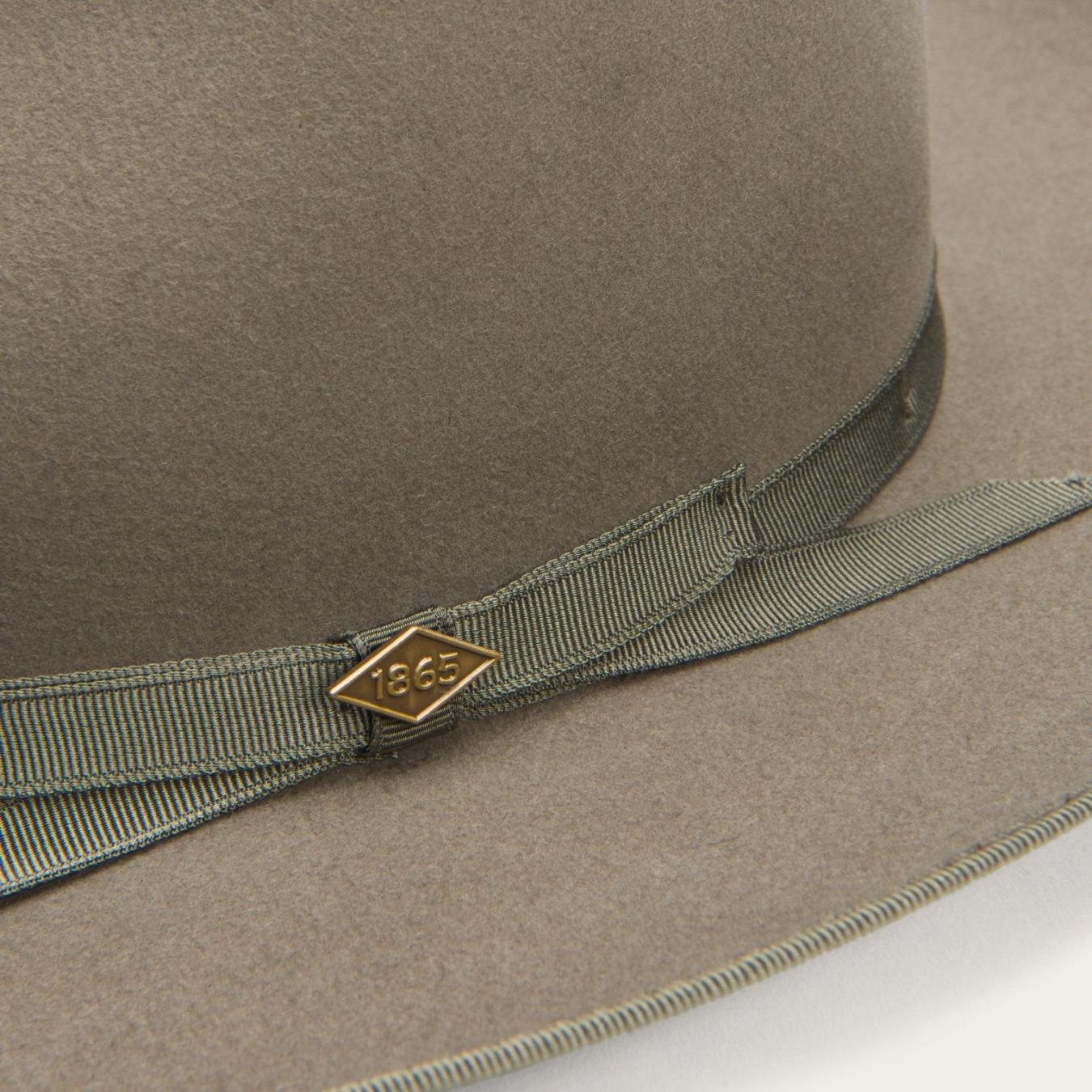 Men/Women Fedora Stetson Pure Stratoliner Phantom Grey