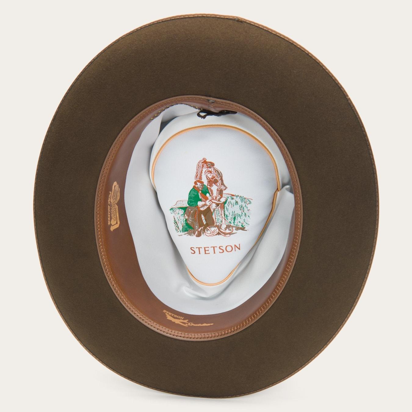 Men/Women Fedora Stetson Pure Stratoliner Tobacco