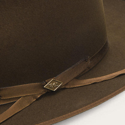 Men/Women Fedora Stetson Pure Stratoliner Tobacco