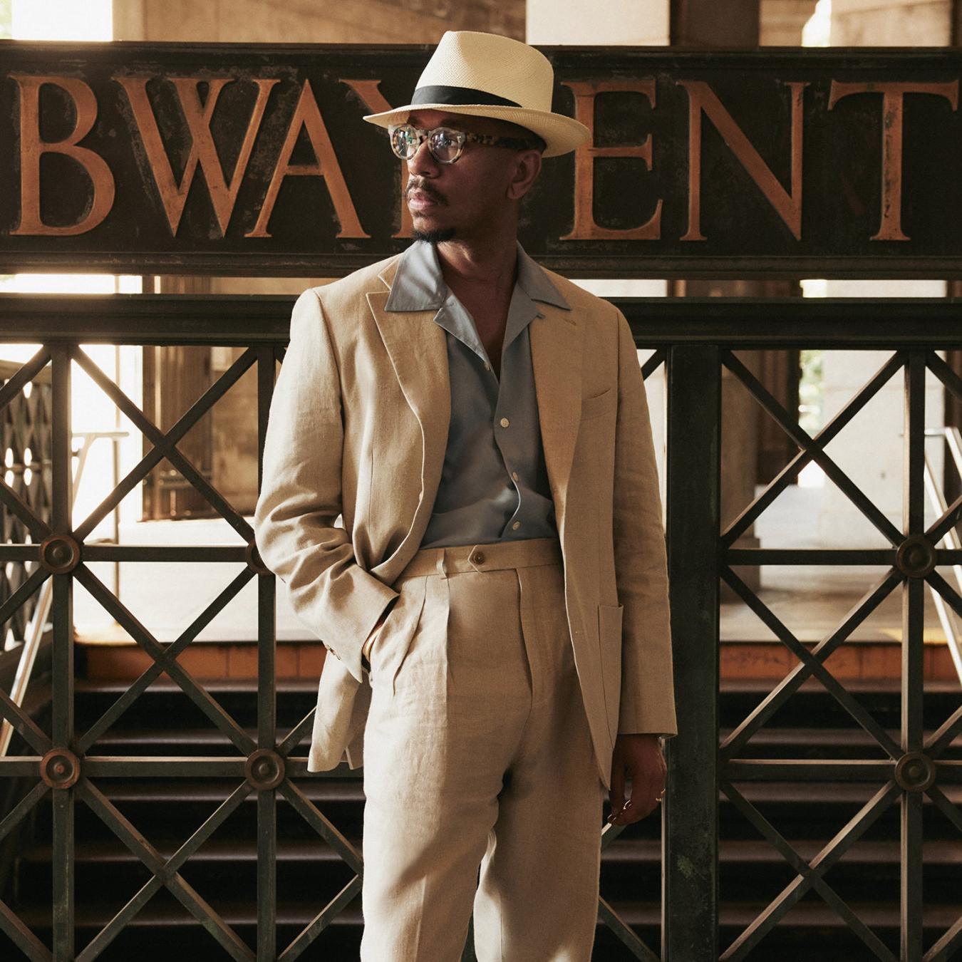 Men/Women Fedora Stetson Retro Panama Fedora Natural