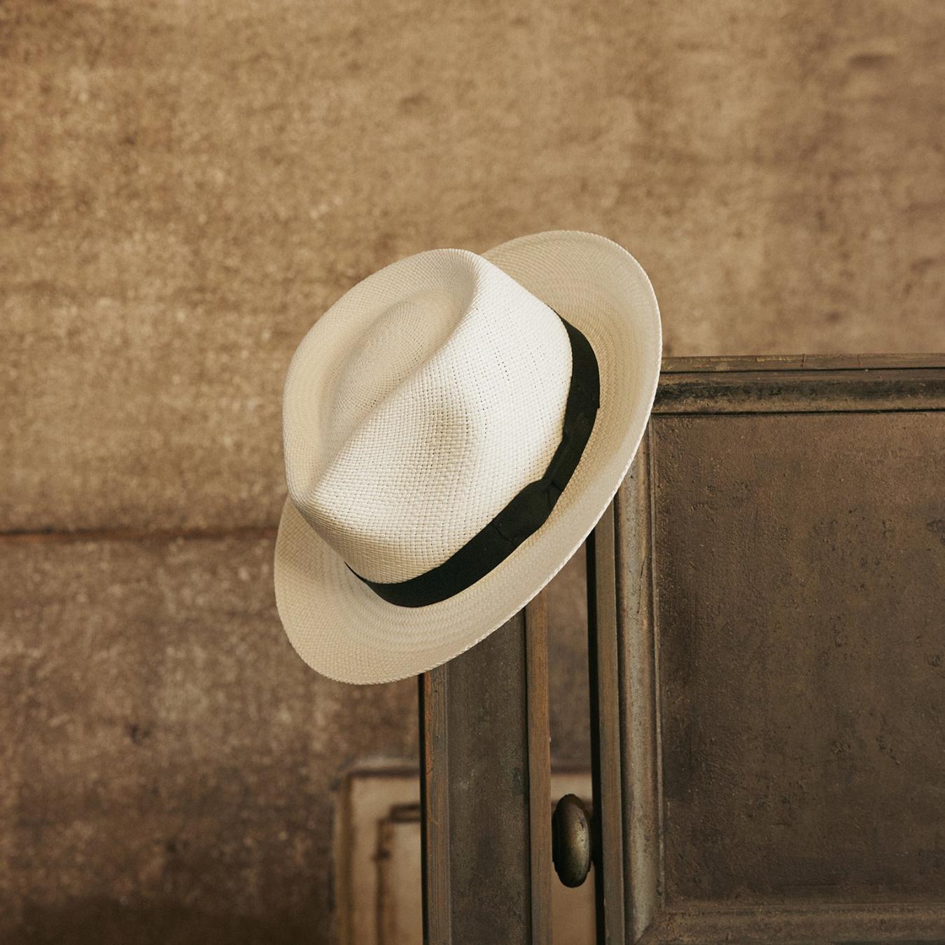 Men/Women Fedora Stetson Retro Panama Fedora Natural