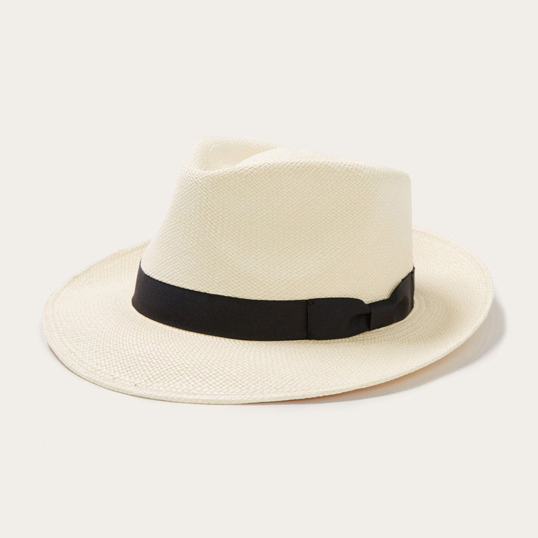 Men/Women Fedora Stetson Retro Panama Fedora Natural