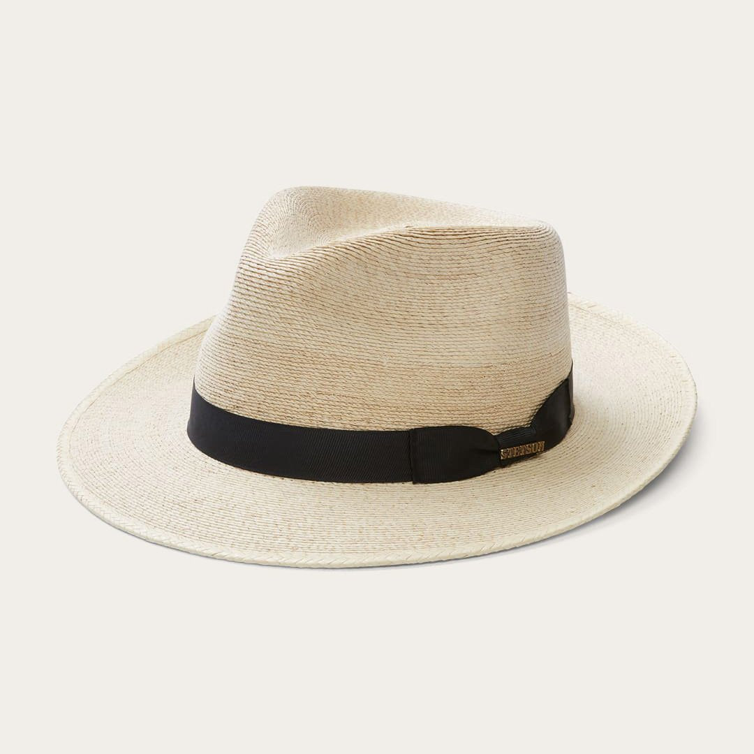 Men/Women Fedora Stetson Rushmore Palm Fedora Natural
