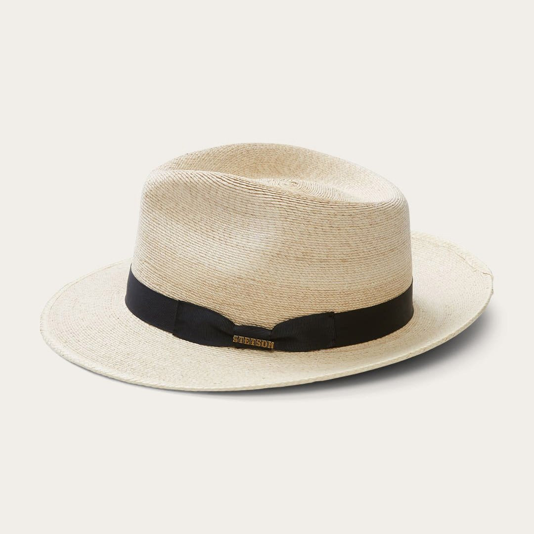 Men/Women Fedora Stetson Rushmore Palm Fedora Natural