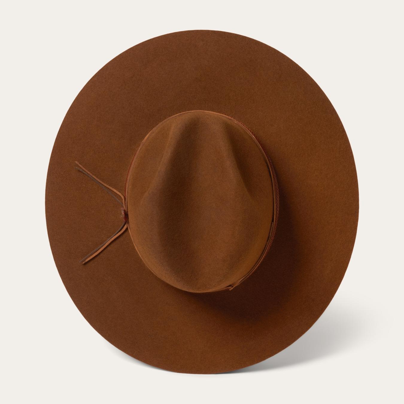 Men/Women Fedora Stetson Sedona Cognac