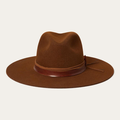 Men/Women Fedora Stetson Sedona Cognac
