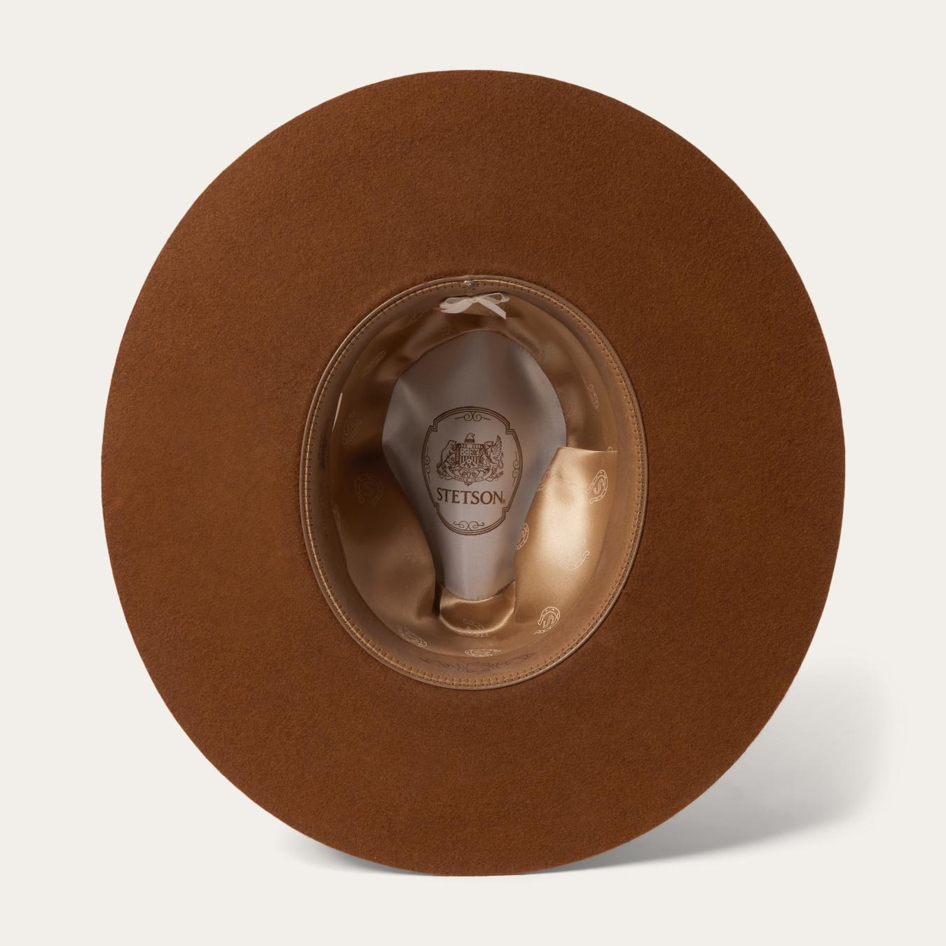 Men/Women Fedora Stetson Sedona Cognac