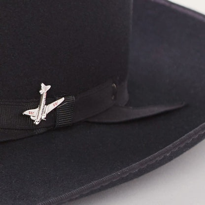 Men/Women Fedora Stetson Stratoliner Fedora Black