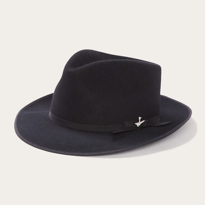 Men/Women Fedora Stetson Stratoliner Fedora Black