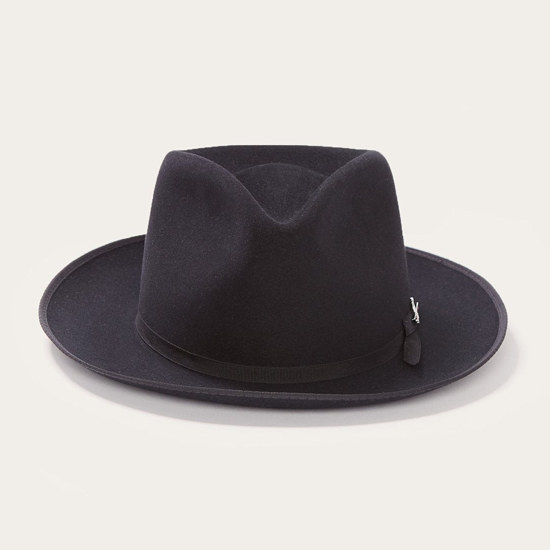 Men/Women Fedora Stetson Stratoliner Fedora Black