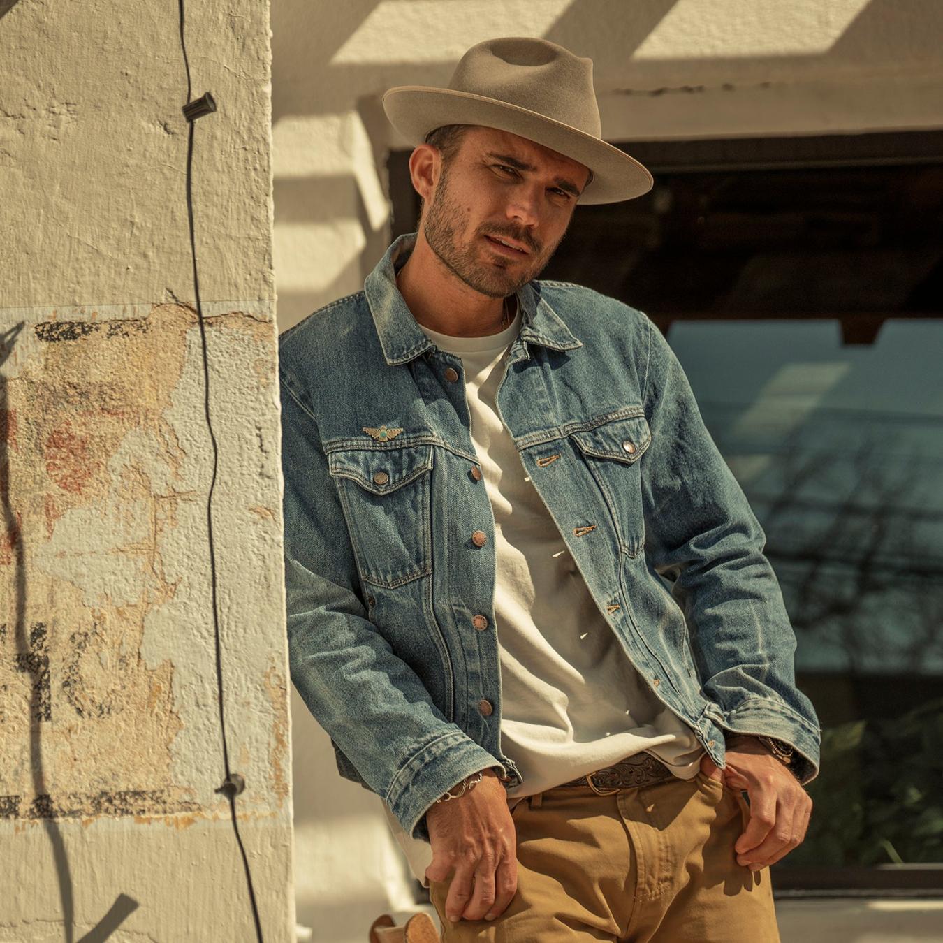 Men/Women Fedora Stetson Stratoliner Fedora Natural